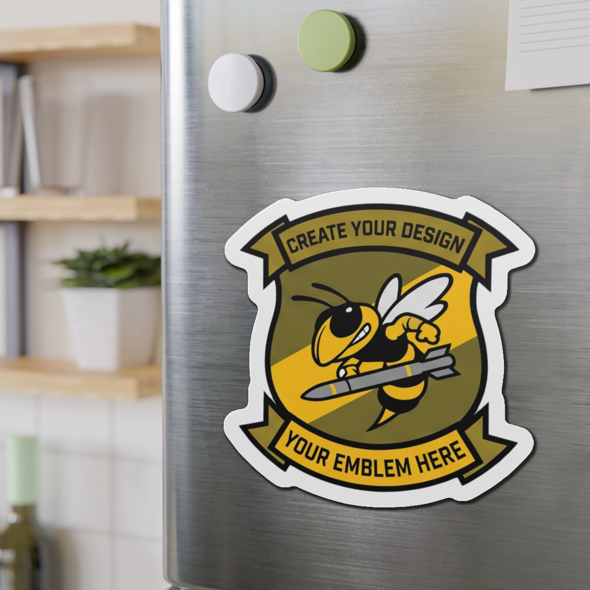 Custom Squadron Die-Cut Magnets