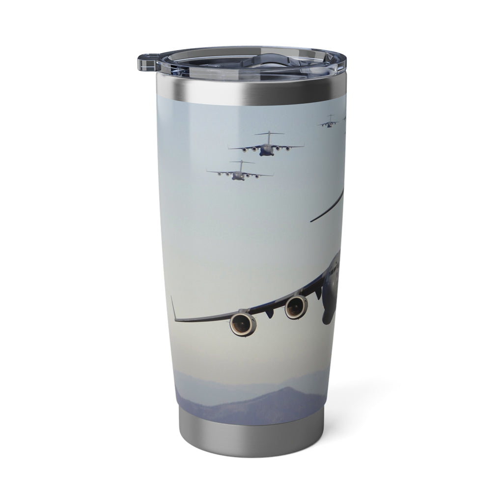 C-17 Globemasters 20oz (590ml) Stainless Steel Tumbler - I Love a Hangar