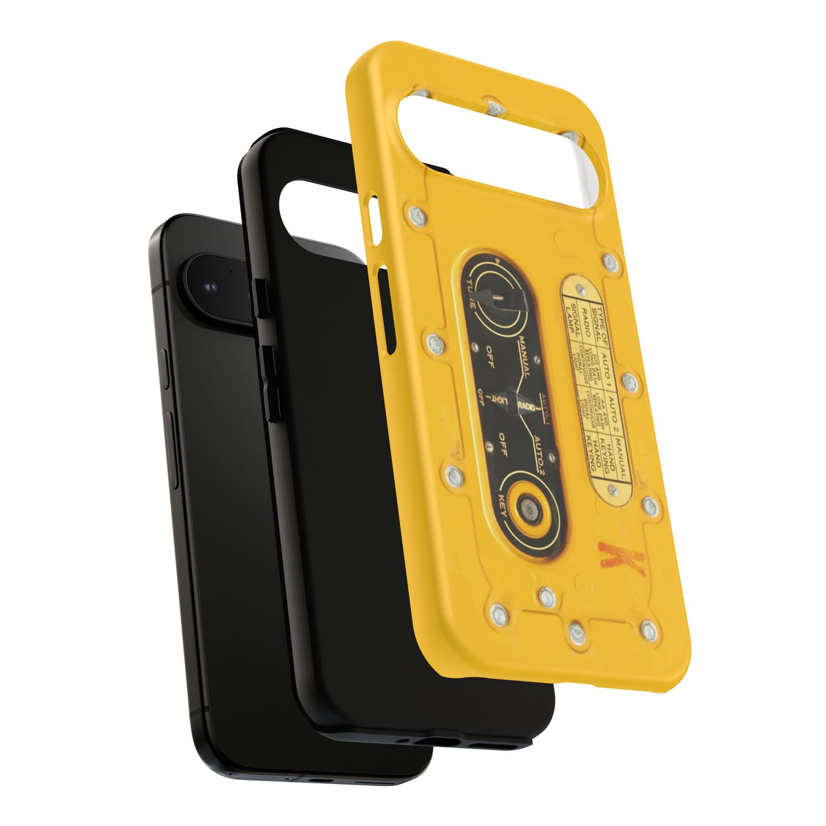 SCR-578 "Gibson Girl" Survival Radio Style Tough Phone Cases – Google Pixel Compatible