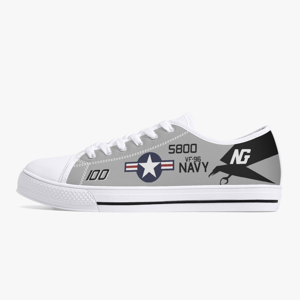 F-4 Phantom "Showtime 100" Low Top Canvas Shoes - I Love a Hangar