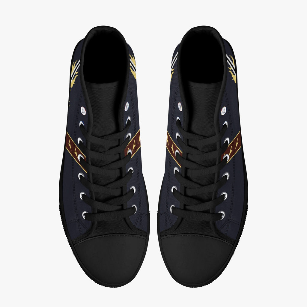 VAQ-136 "The Gauntlets" High Top Canvas Shoes - I Love a Hangar