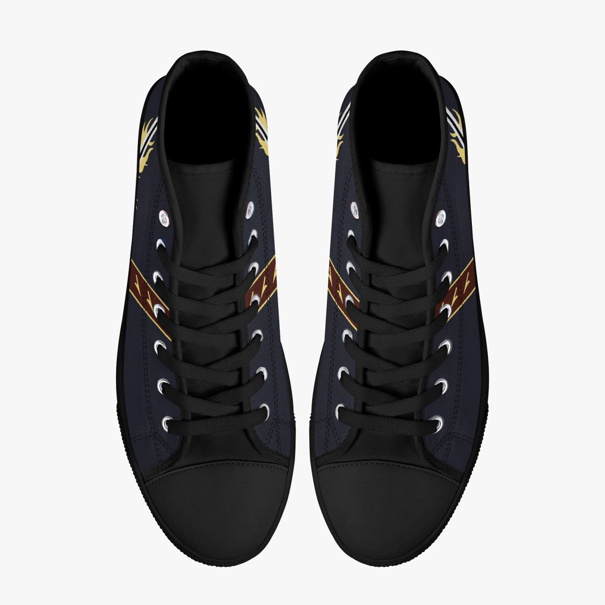 VAQ-136 "The Gauntlets" High Top Canvas Shoes - I Love a Hangar