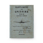 Supermarine "Spitfire" Inspired Hardcover Journal - I Love a Hangar
