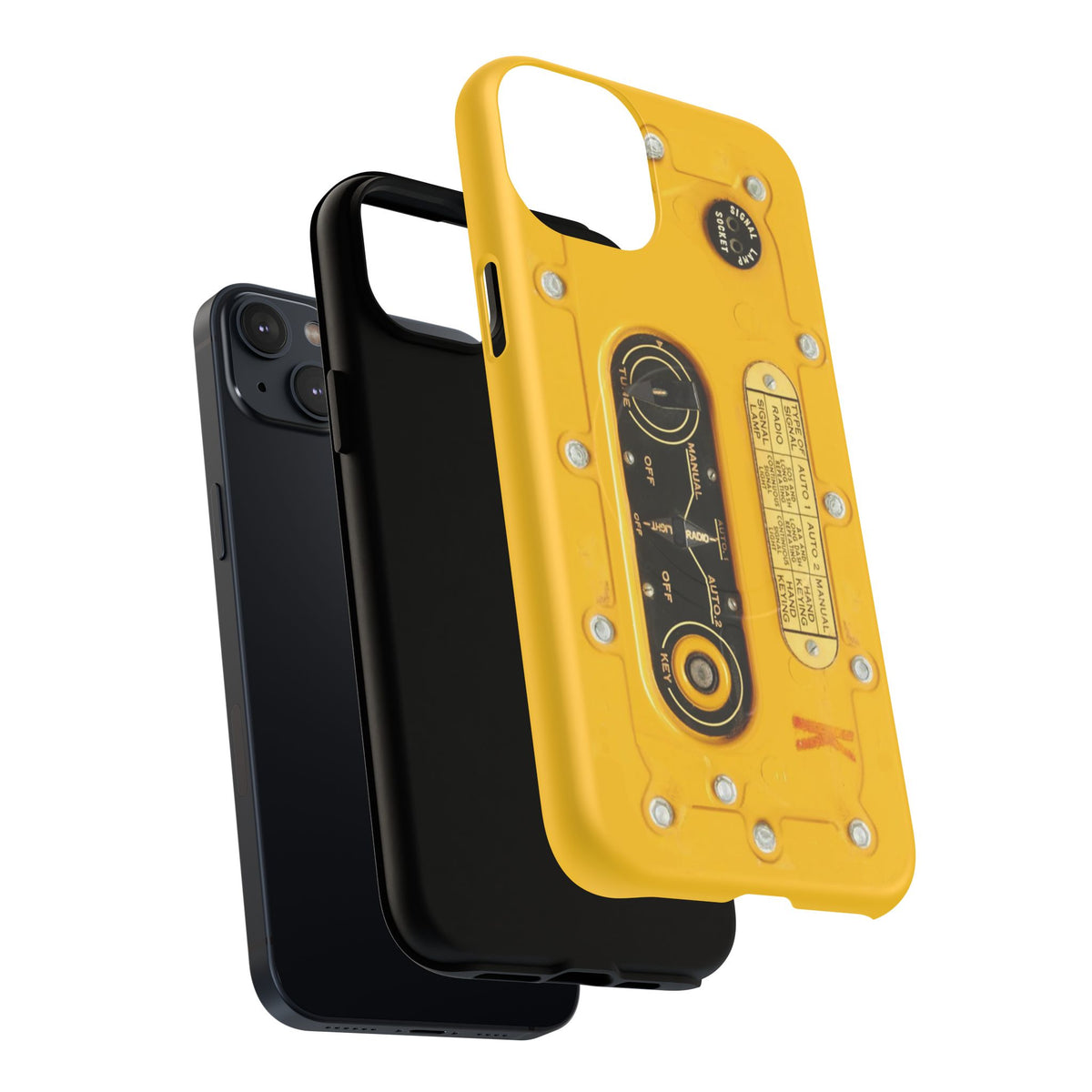 SCR-578 "Gibson Girl" Survival Radio Style Tough Magnetic Phone Cases – iPhone Compatible