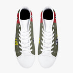 B-17 "Nine-O-Nine" High Top Canvas Shoes - I Love a Hangar