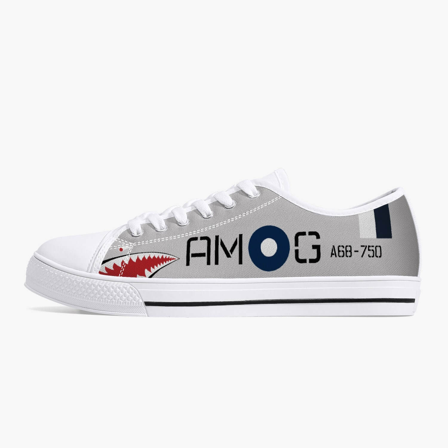 P-51 "AM-G" Low Top Canvas Shoes - I Love a Hangar