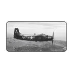 AD-2 Skyraider Desk Mat - I Love a Hangar