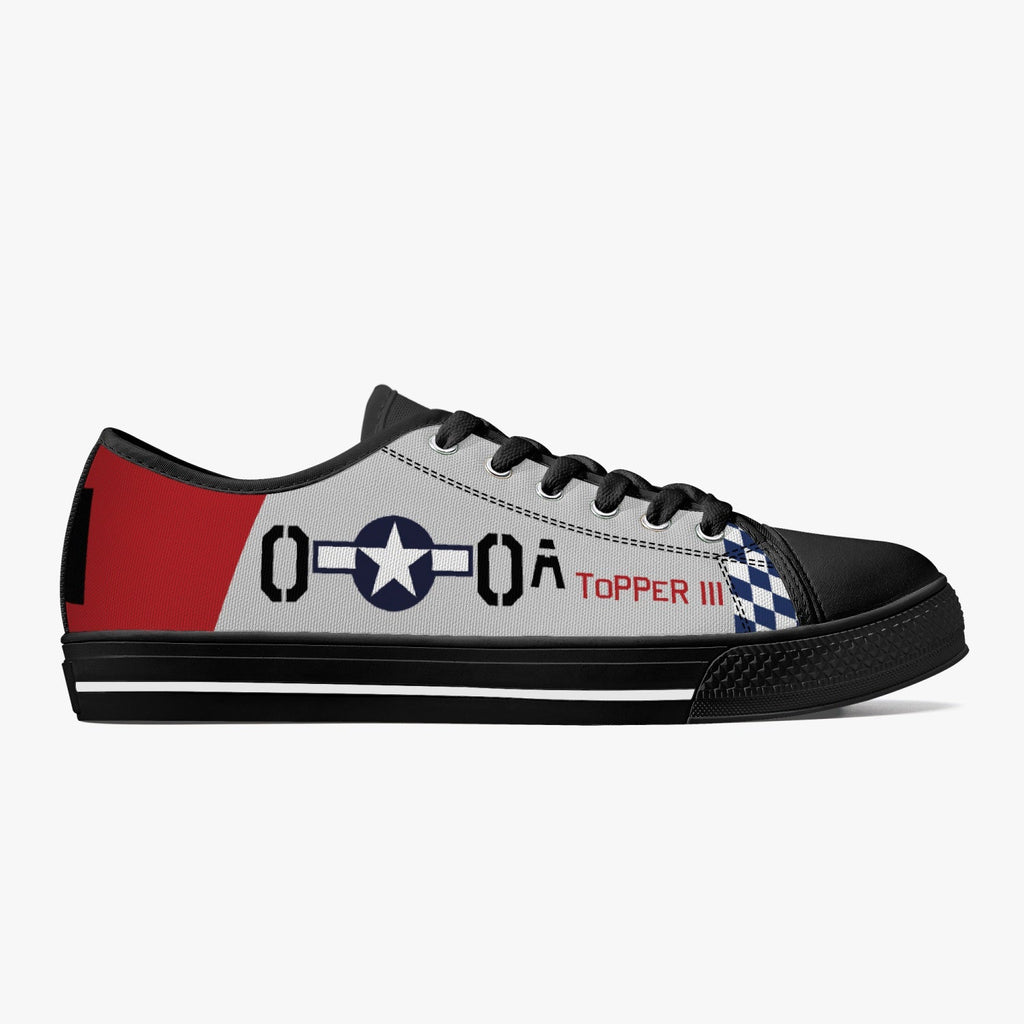P-51 "Topper III" Low Top Canvas Shoes - I Love a Hangar