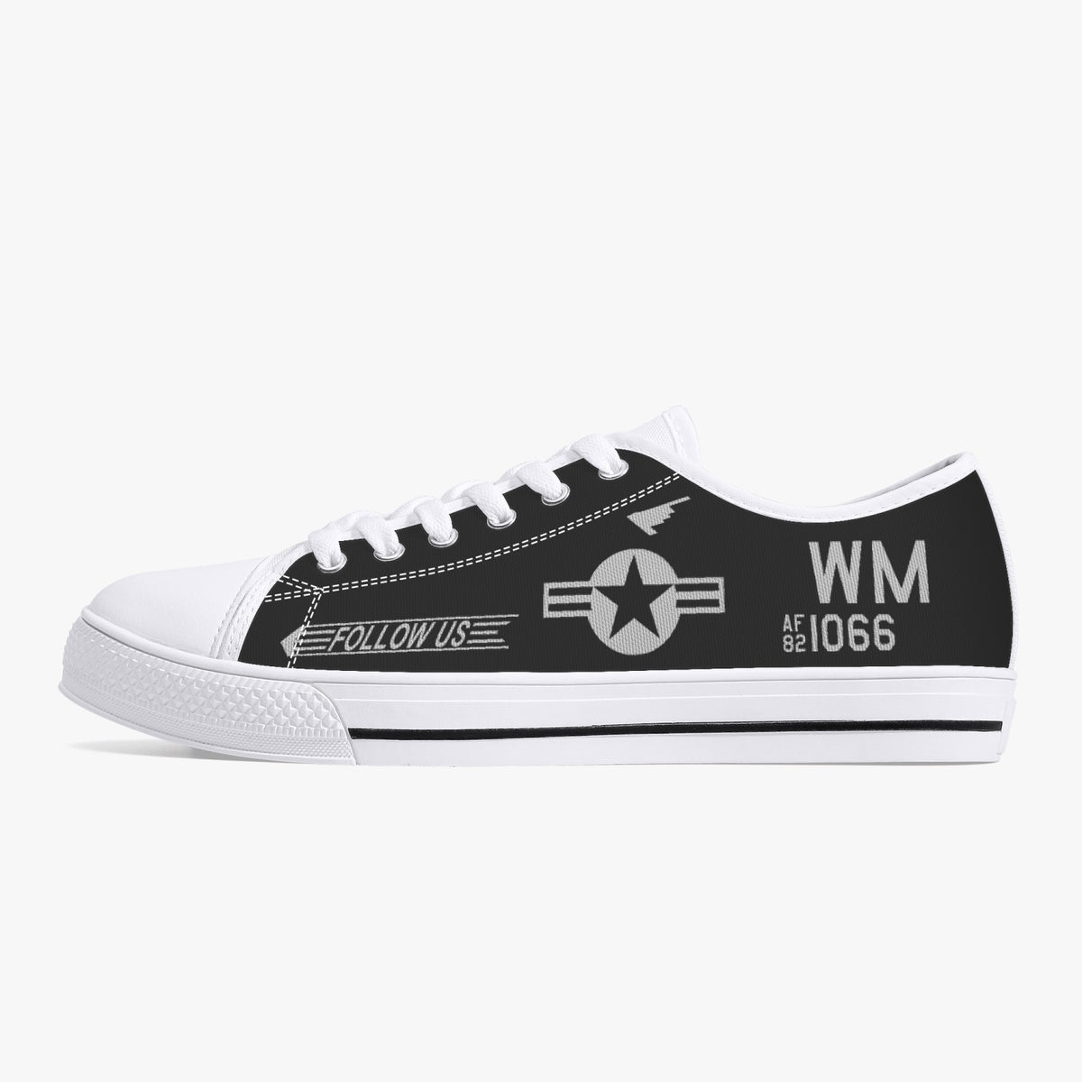 B-2 "Spirit" Low Top Canvas Shoes - I Love a Hangar