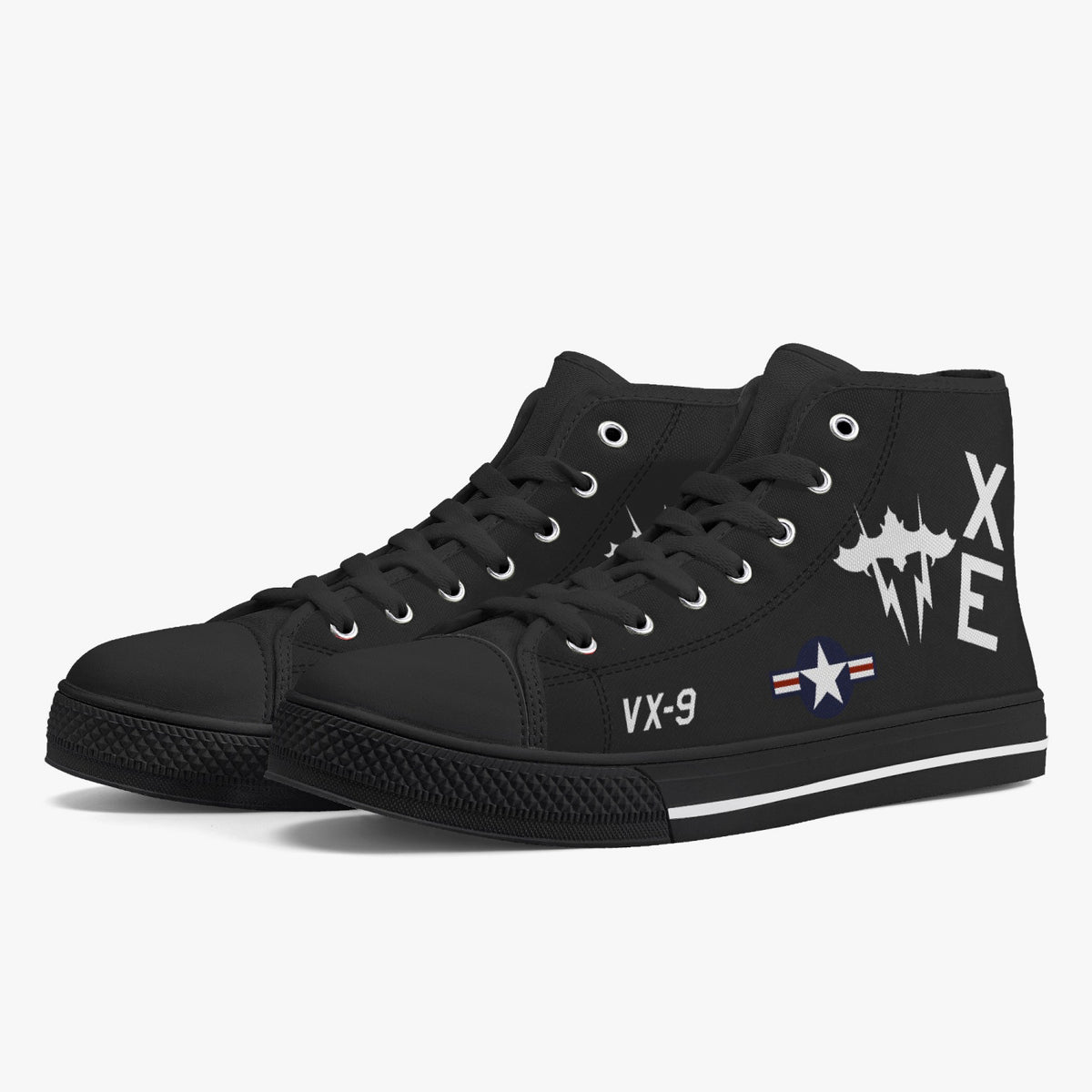 VX-9 "The Vampires" High Top Canvas Shoes - I Love a Hangar