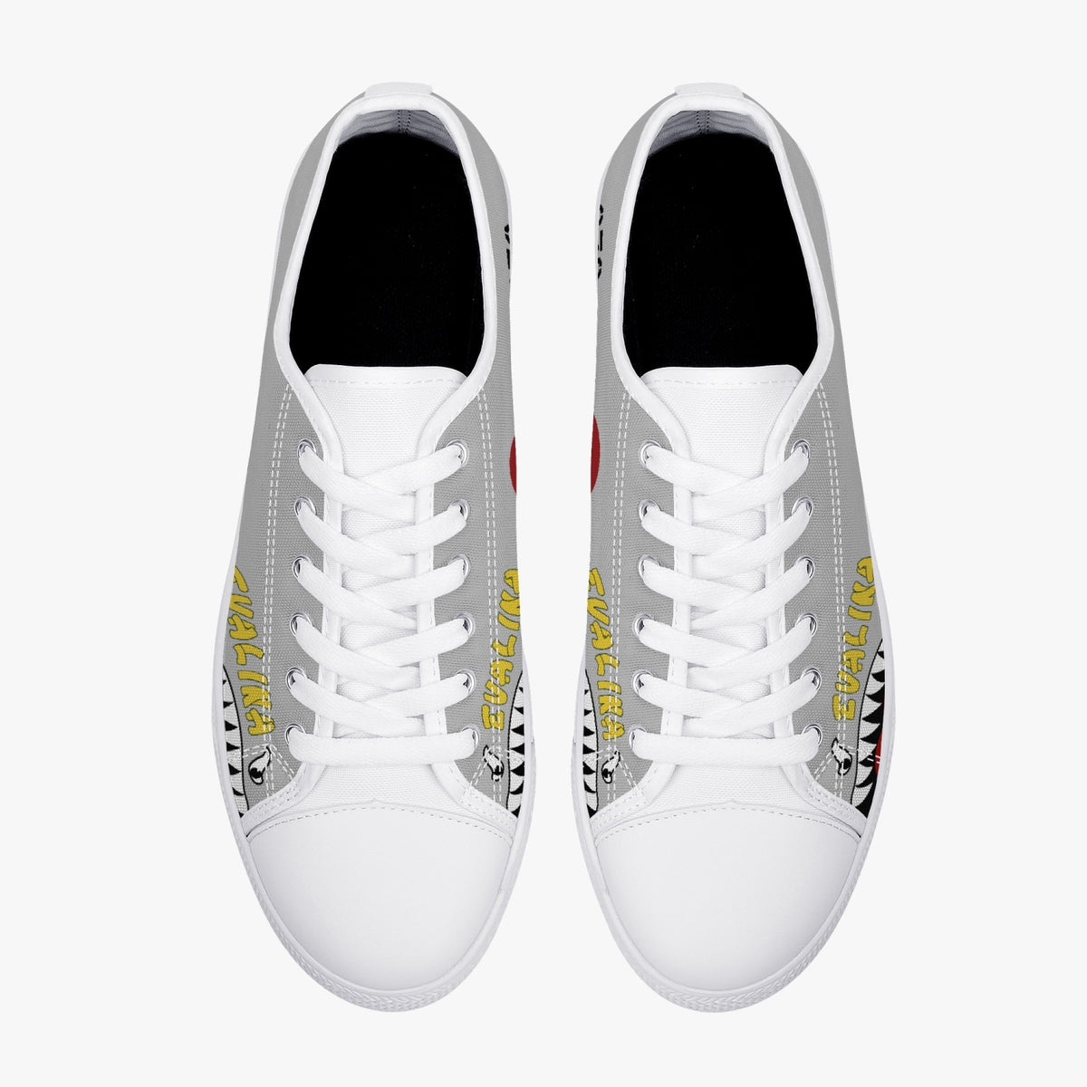 P-51 "Evalina" Low Top Canvas Shoes - I Love a Hangar