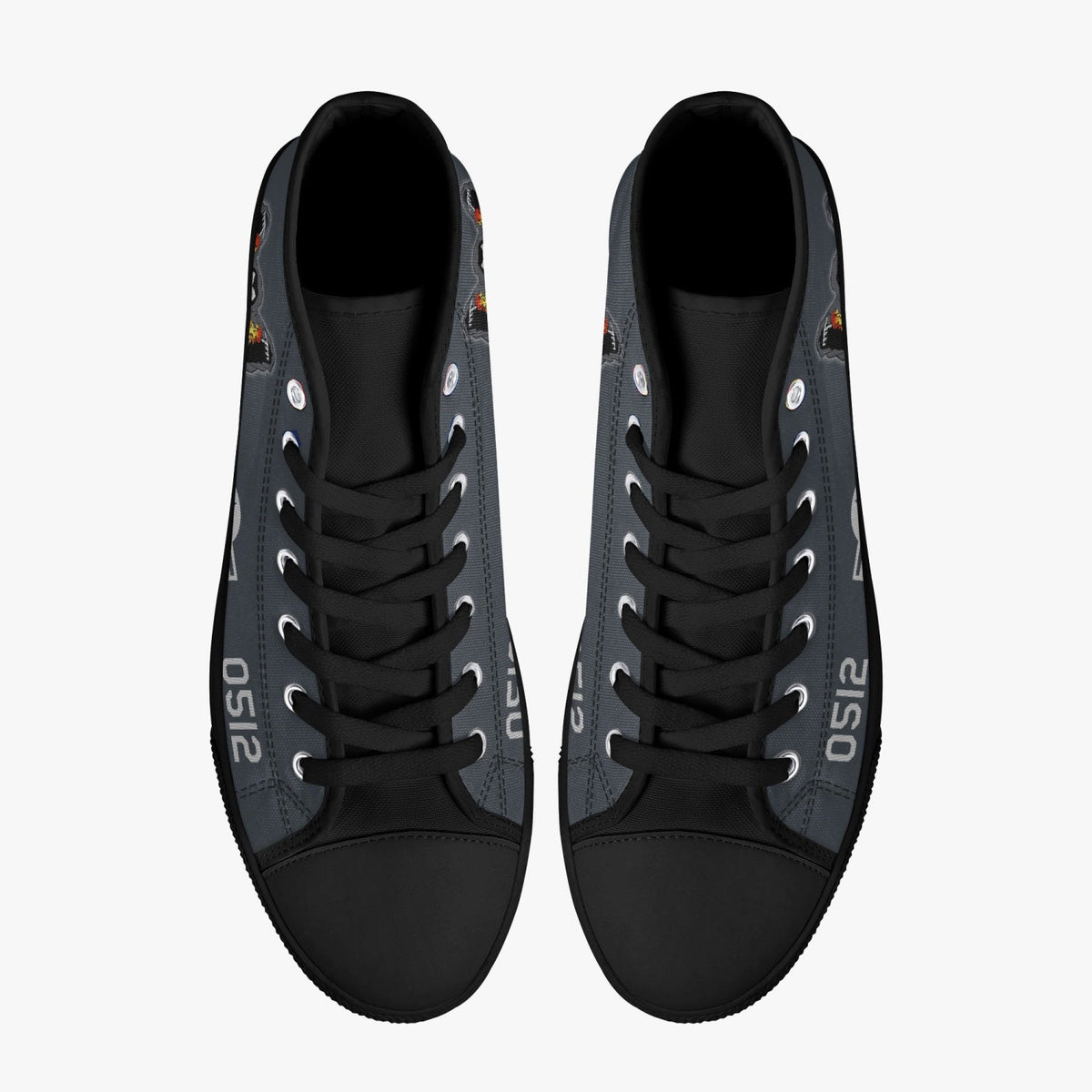 AC-130 "Spooky II" High Top Canvas Shoes - I Love a Hangar