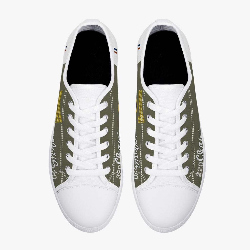 P-40 "Gloria Lyons" Low Top Canvas Shoes - I Love a Hangar