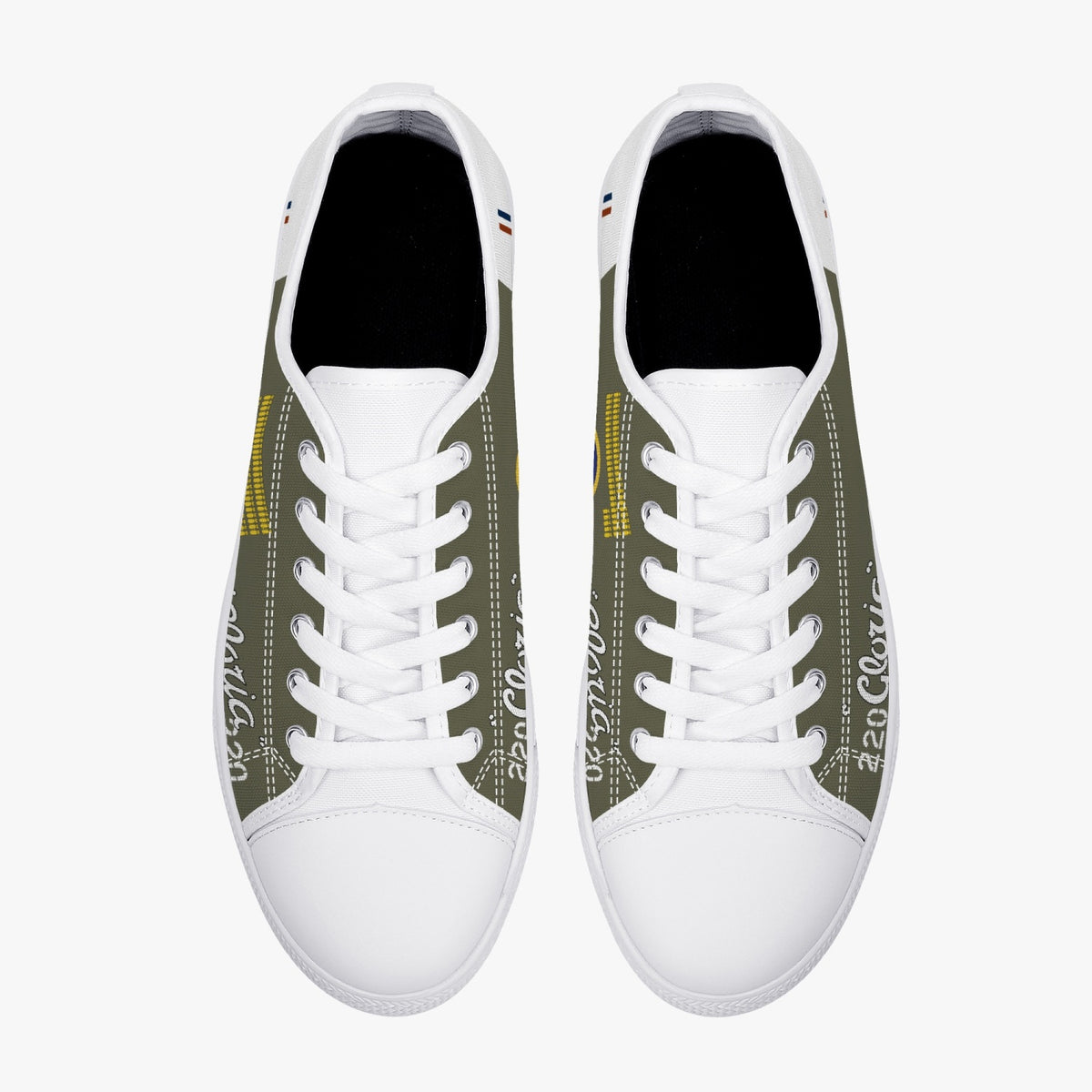 P-40 "Gloria Lyons" Low Top Canvas Shoes - I Love a Hangar