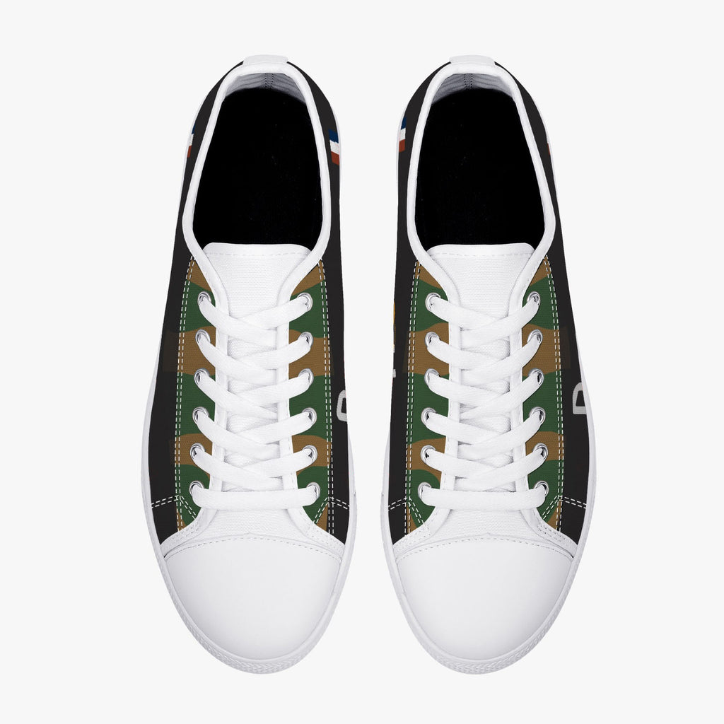 Stirling "OJ-H" Low Top Canvas Shoes - I Love a Hangar