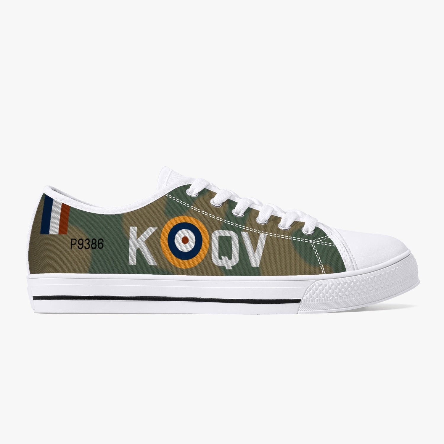 Spitfire "QV-K" Low Top Canvas Shoes - I Love a Hangar