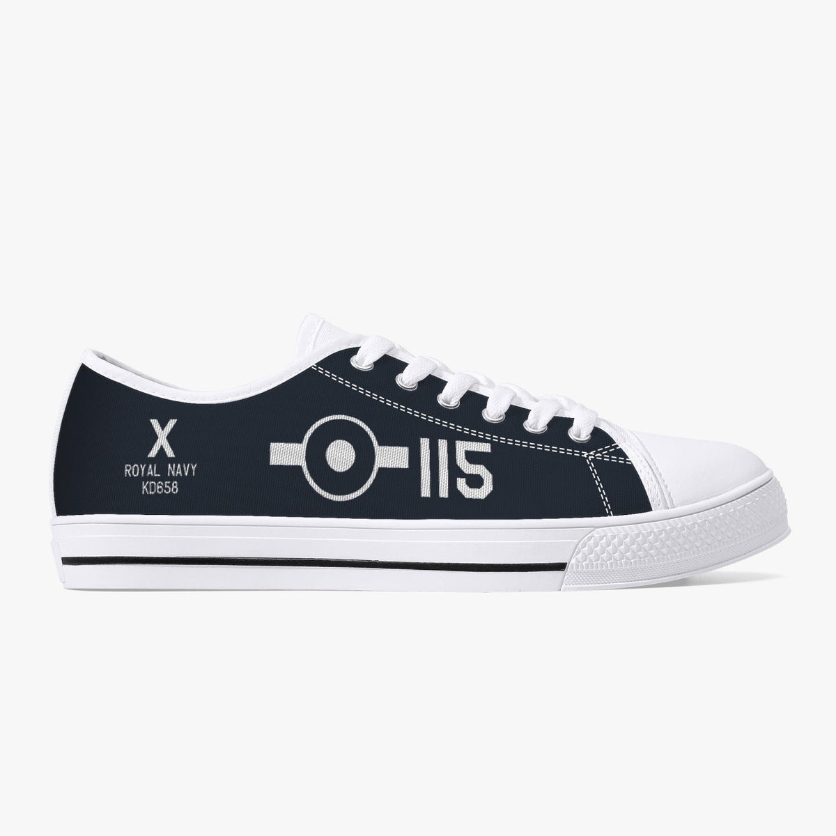 FG-1D Corsair  "X-115 " Low Top Canvas Shoes - I Love a Hangar