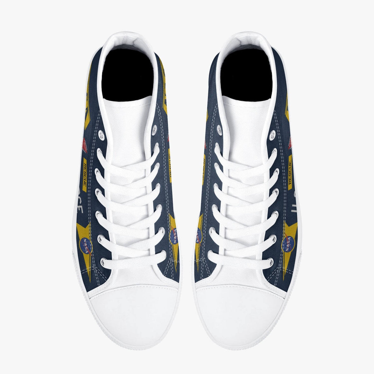 X-15 "56-6670" High Top Canvas Shoes - I Love a Hangar