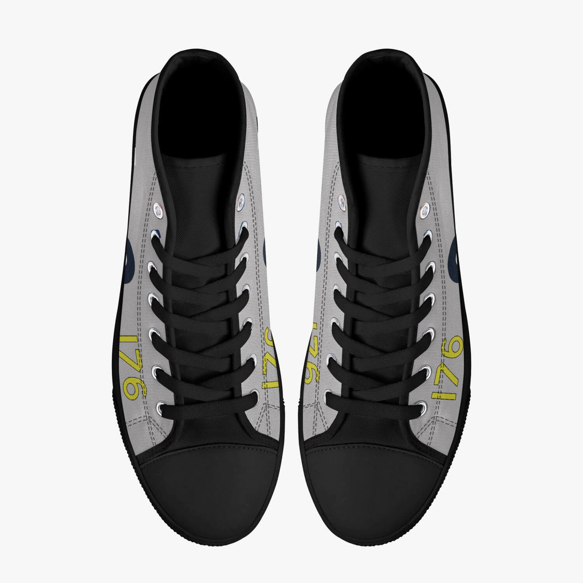 B-24 "A72-176" High Top Canvas Shoes - I Love a Hangar