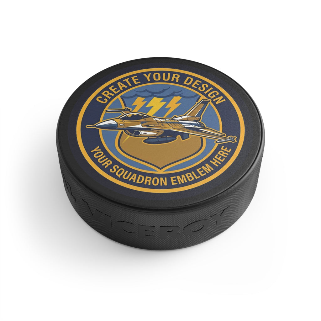 Custom Squadron Hockey Puck