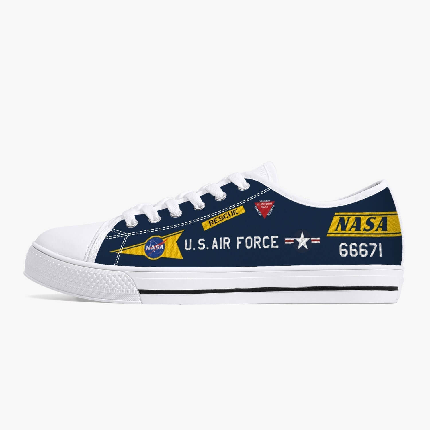 X-15 "56-6671" Low Top Canvas Shoes - I Love a Hangar