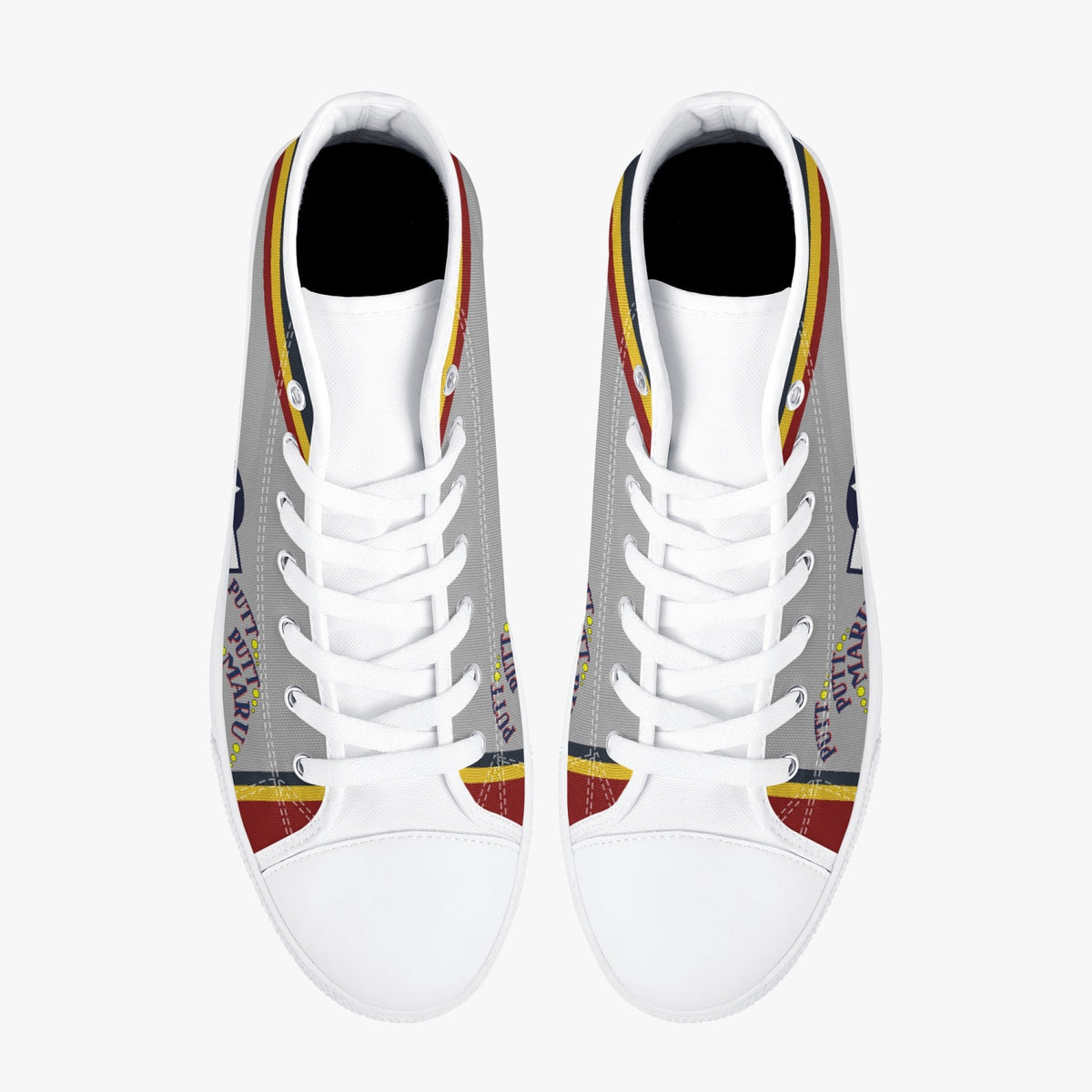 P-38 "Putt Putt Maru" High Top Canvas Shoes - I Love a Hangar