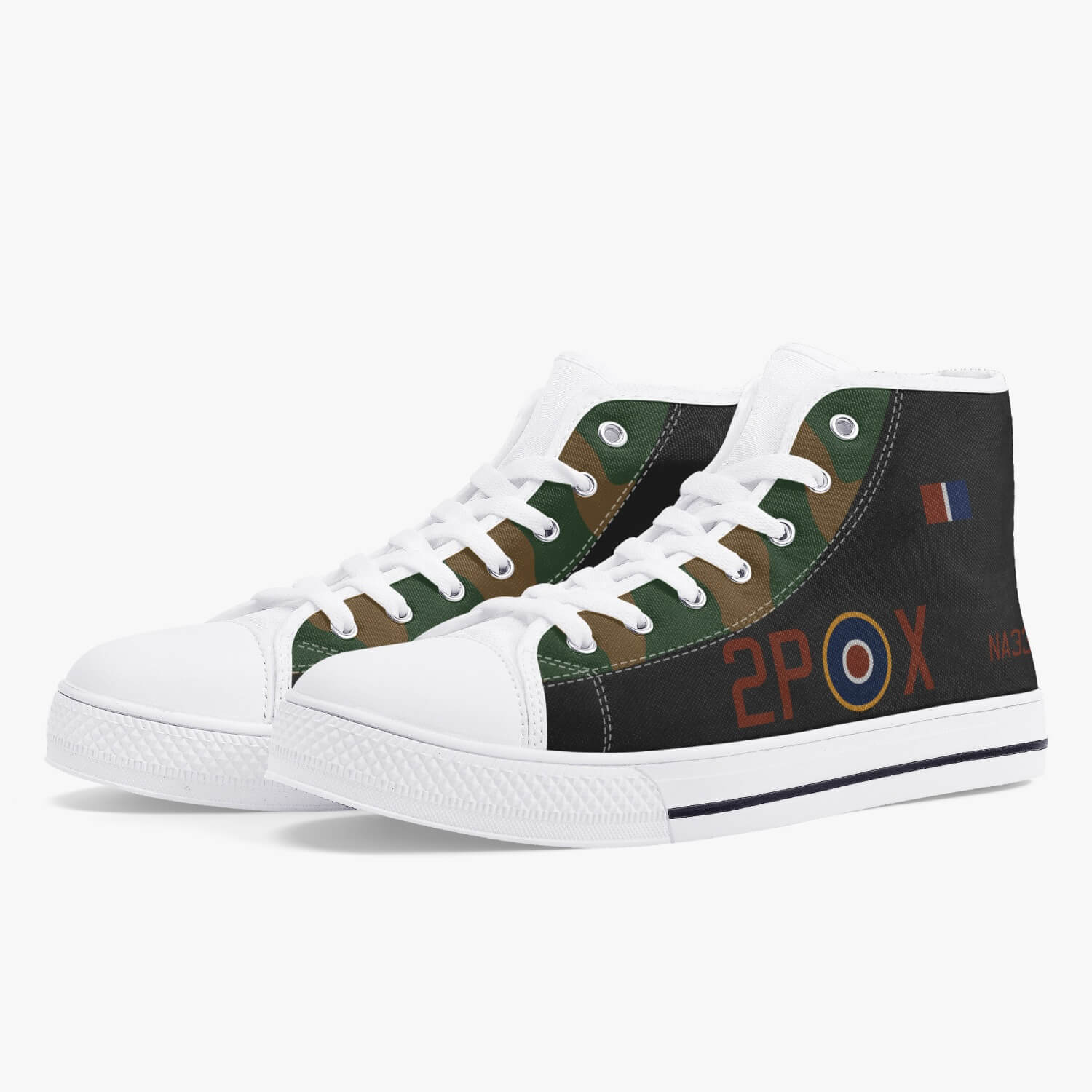 Halifax "2P-X" High Top Canvas Shoes - I Love a Hangar