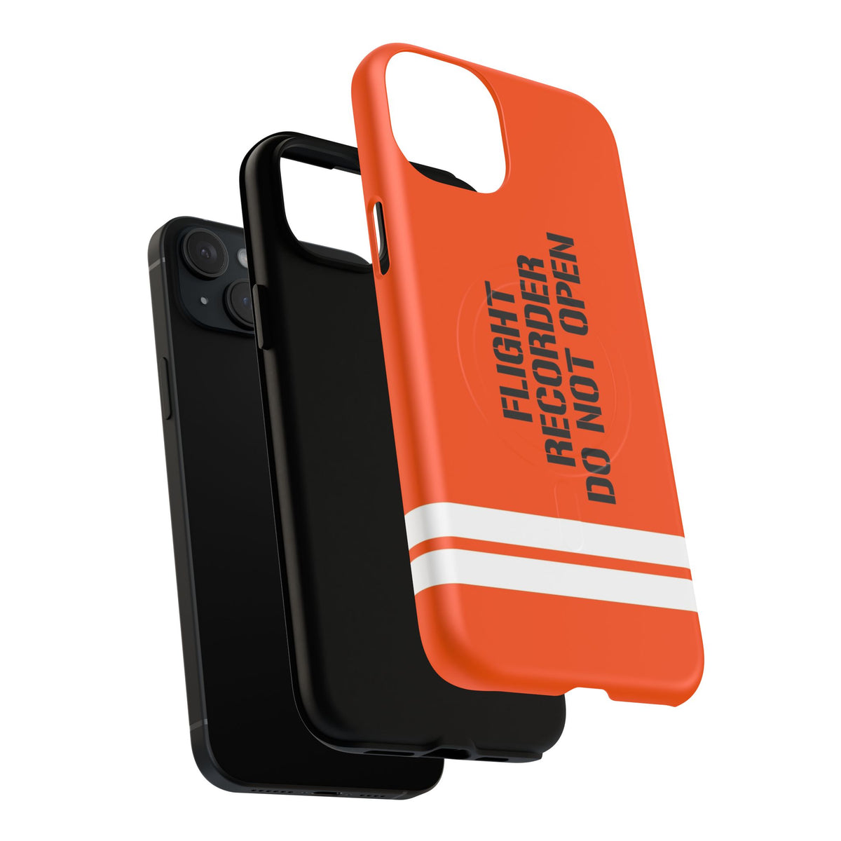 Flight Data Recorder Style Tough Magnetic Phone Cases – iPhone Compatible