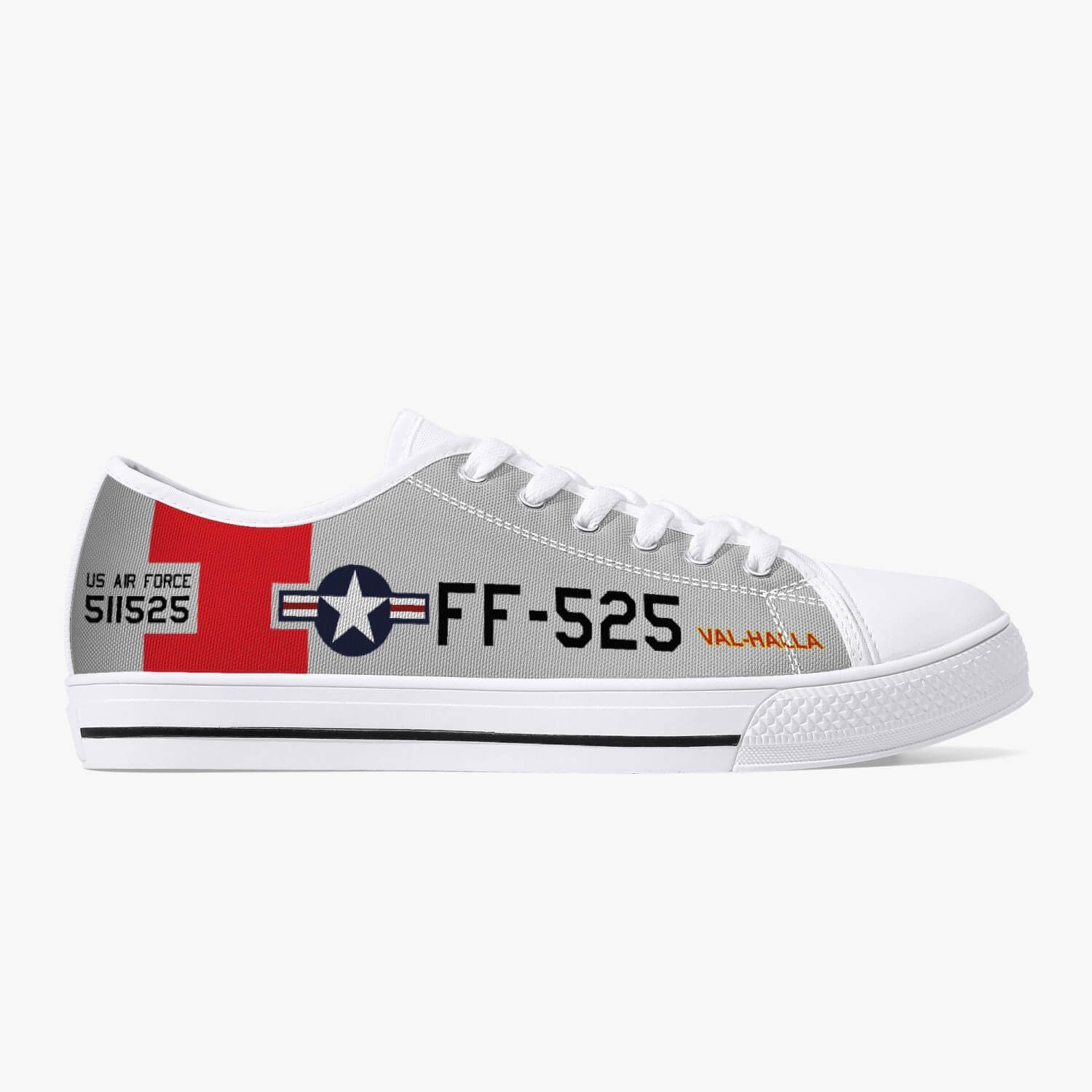 P-51 "Val-Halla" Low Top Canvas Shoes - I Love a Hangar