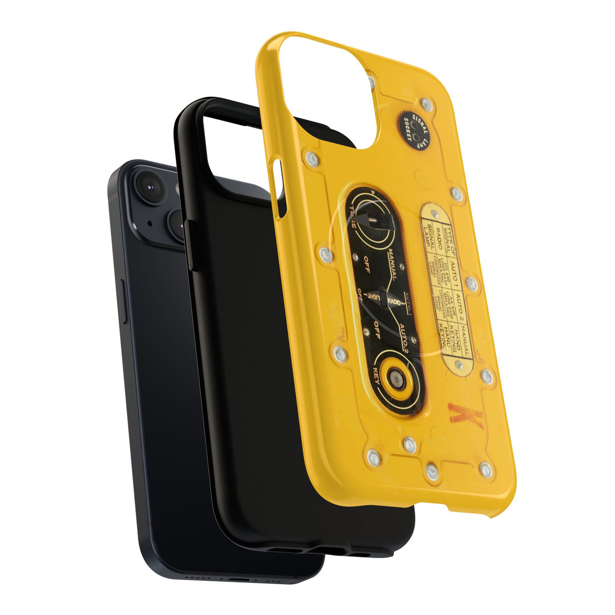 SCR-578 "Gibson Girl" Survival Radio Style Tough Magnetic Phone Cases – iPhone Compatible