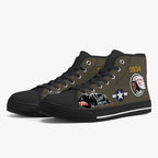 B-25 "Betty's Dream" High Top Canvas Shoes - I Love a Hangar