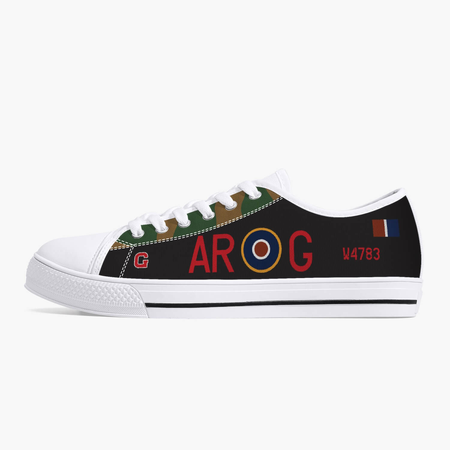 Lancaster "AR-G" Low Top Canvas Shoes - I Love a Hangar