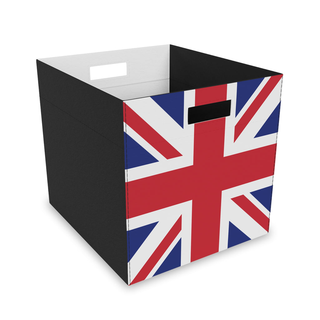 Union Jack Felt Storage Box - I Love a Hangar
