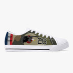 SPAD XIII of Lt. Frank Luke Low Top Canvas Shoes - I Love a Hangar