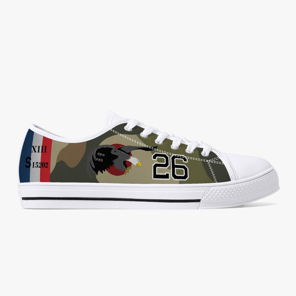 SPAD XIII of Lt. Frank Luke Low Top Canvas Shoes - I Love a Hangar