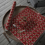 Spitfire Wrapping Paper - Maroon - I Love a Hangar
