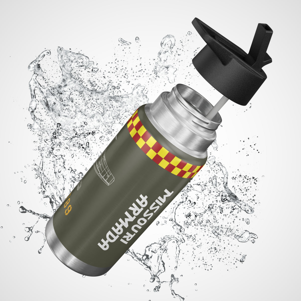 P-51 "Missouri Armada" Tumbler, 32oz (950ml) - I Love a Hangar