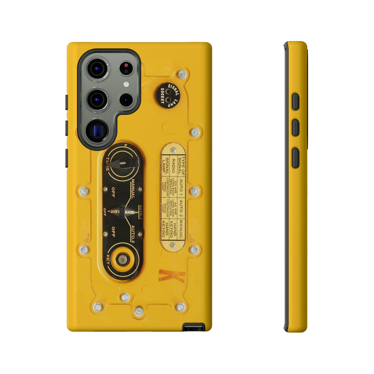 SCR-578 "Gibson Girl" Survival Radio Style Tough Phone Cases – Samsung Galaxy Compatible