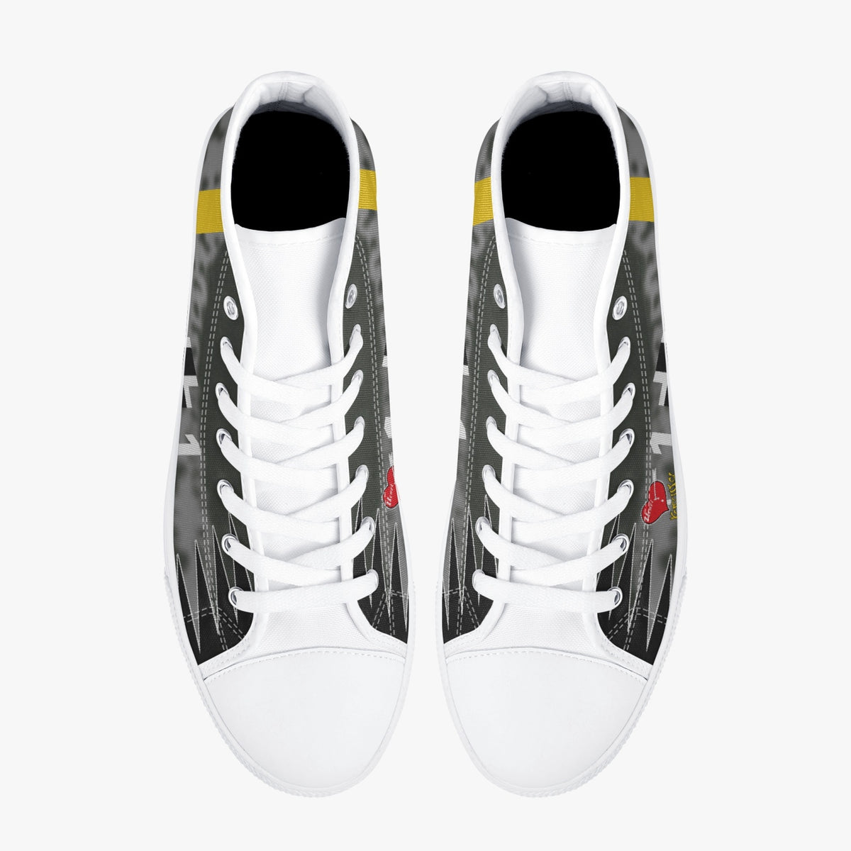 Bf-109 "Karaya 1" High Top Canvas Shoes - I Love a Hangar