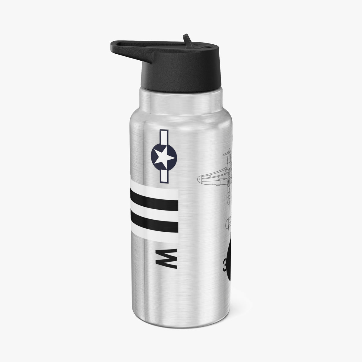 P-38 "SCAT II" Inspired Tumbler, 32oz (950ml) - I Love a Hangar