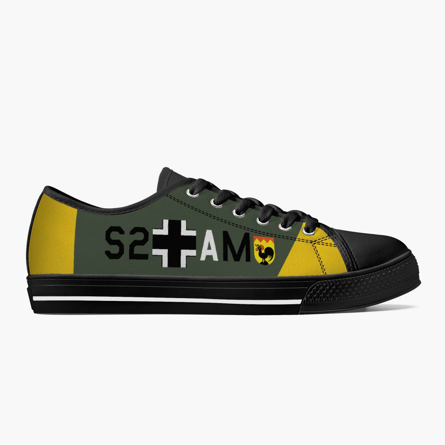 Ju-87 "Stuka" Low Top Canvas Shoes - I Love a Hangar