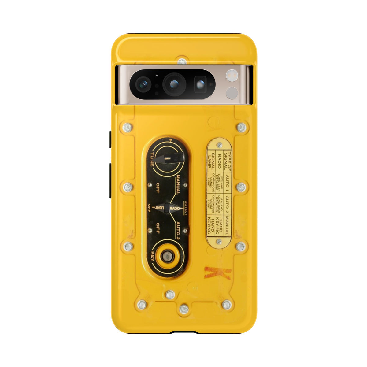 SCR-578 "Gibson Girl" Survival Radio Style Tough Phone Cases – Google Pixel Compatible