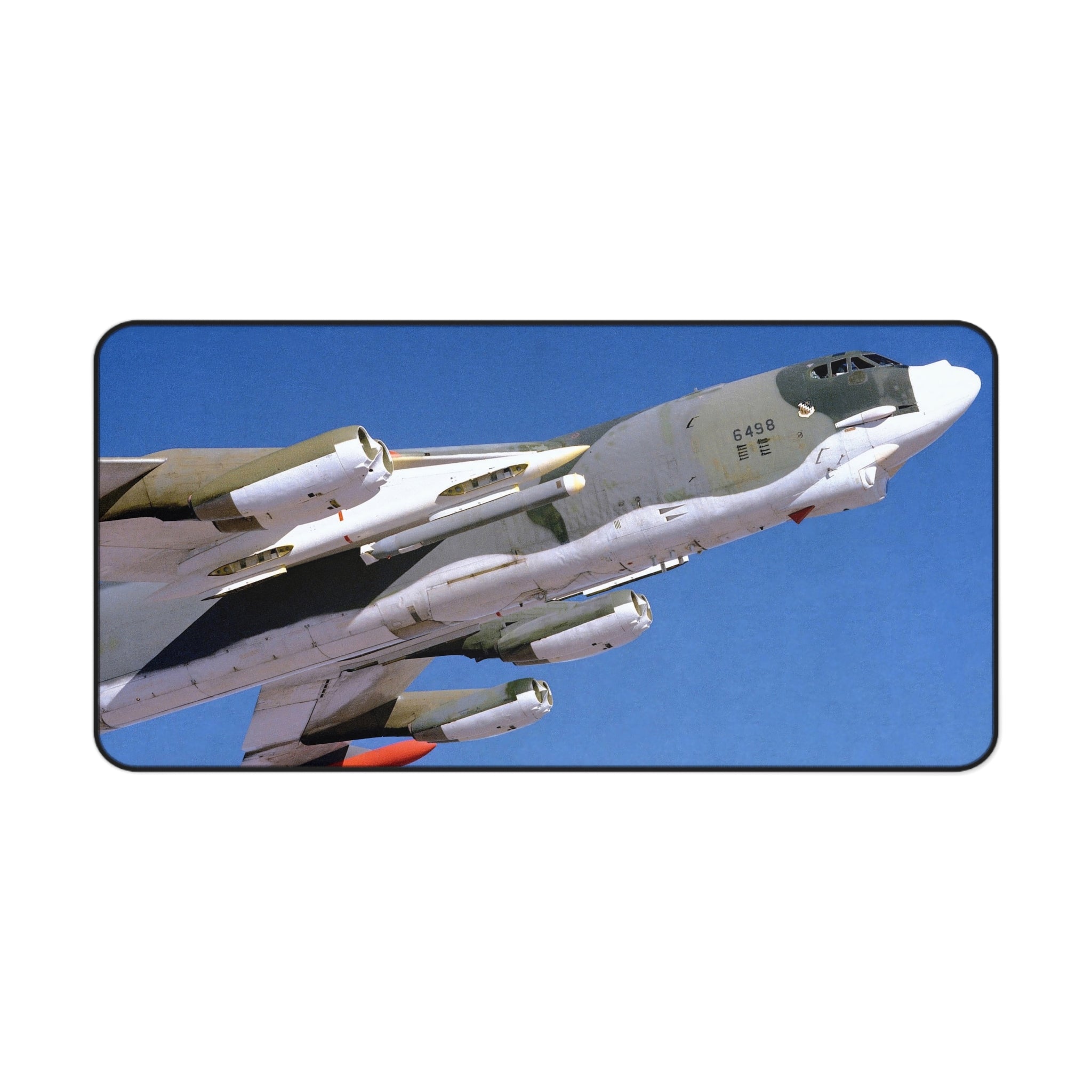 B-52 Stratofortress In Flight Desk Mat - I Love a Hangar