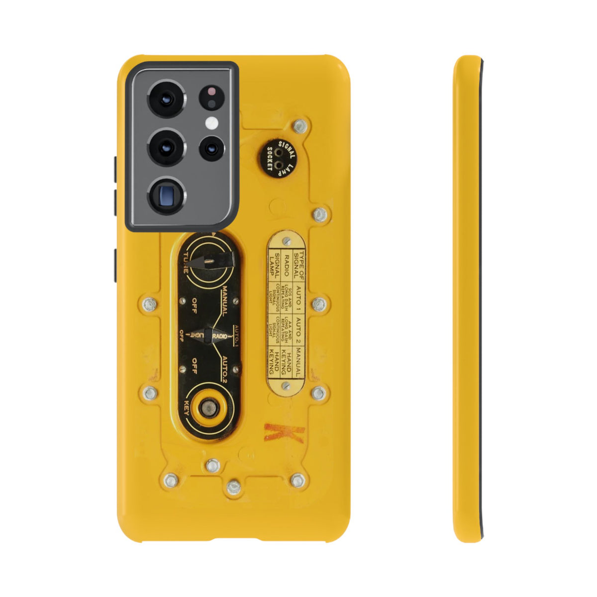 SCR-578 "Gibson Girl" Survival Radio Style Tough Phone Cases – Samsung Galaxy Compatible
