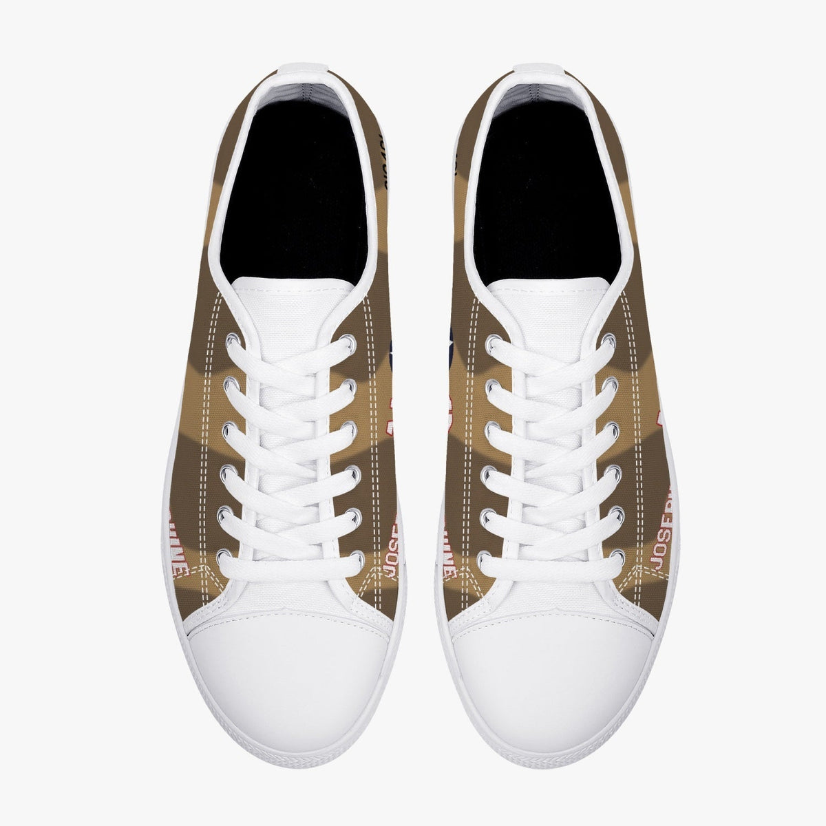 P-40 "Josephine" Low Top Canvas Shoes - I Love a Hangar