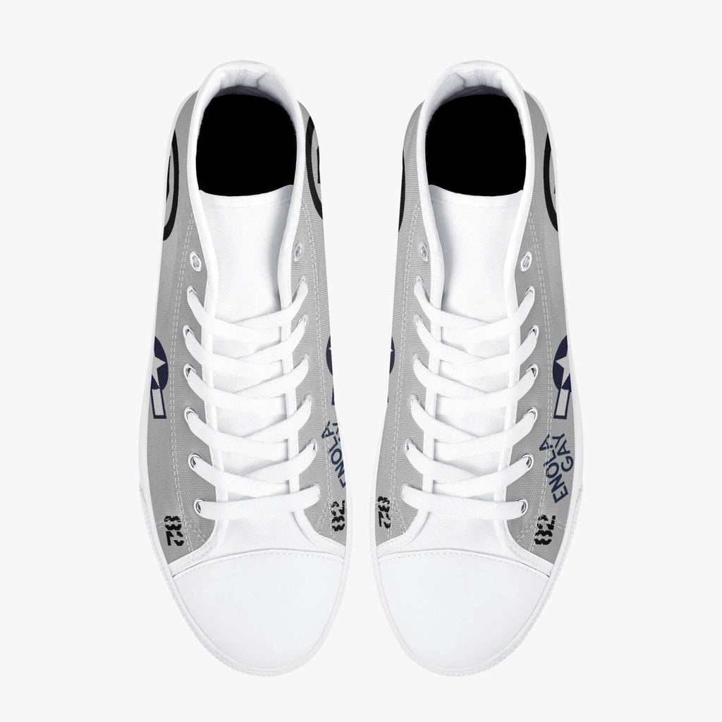 B-29 "Enola Gay" High Top Canvas Shoes - I Love a Hangar