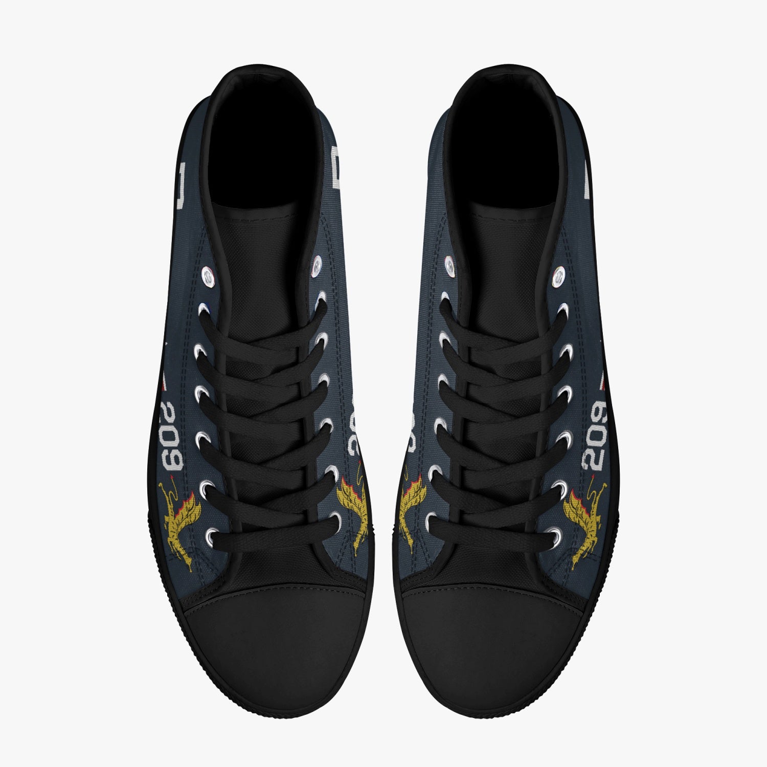 F9F-5 Panther "#209" High Top Canvas Shoes