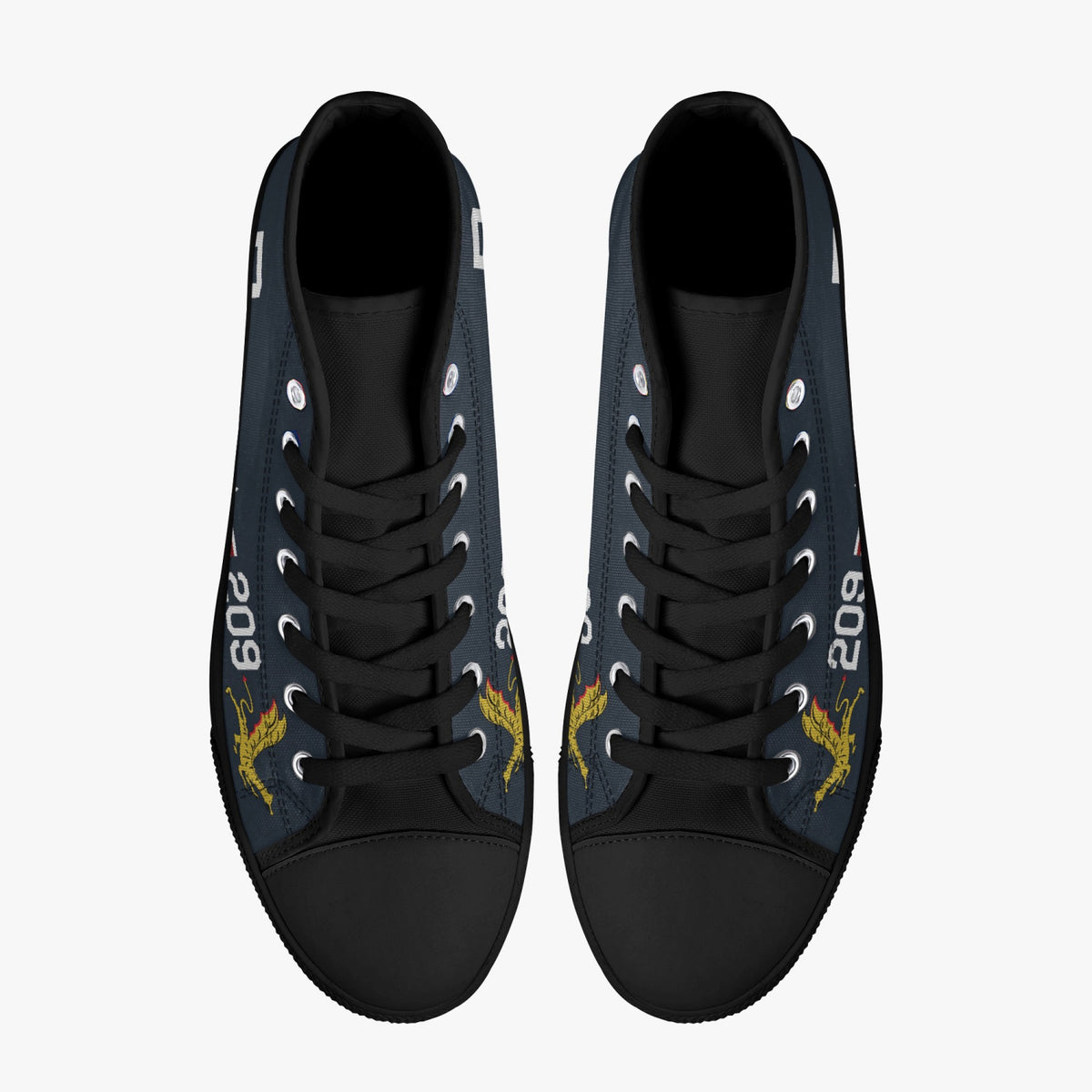 F9F-5 Panther "#209" High Top Canvas Shoes - I Love a Hangar