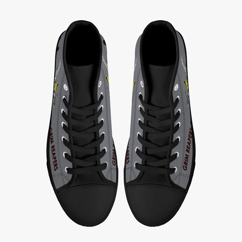 VFA-101 "Grim Reapers" High Top Canvas Shoes - I Love a Hangar