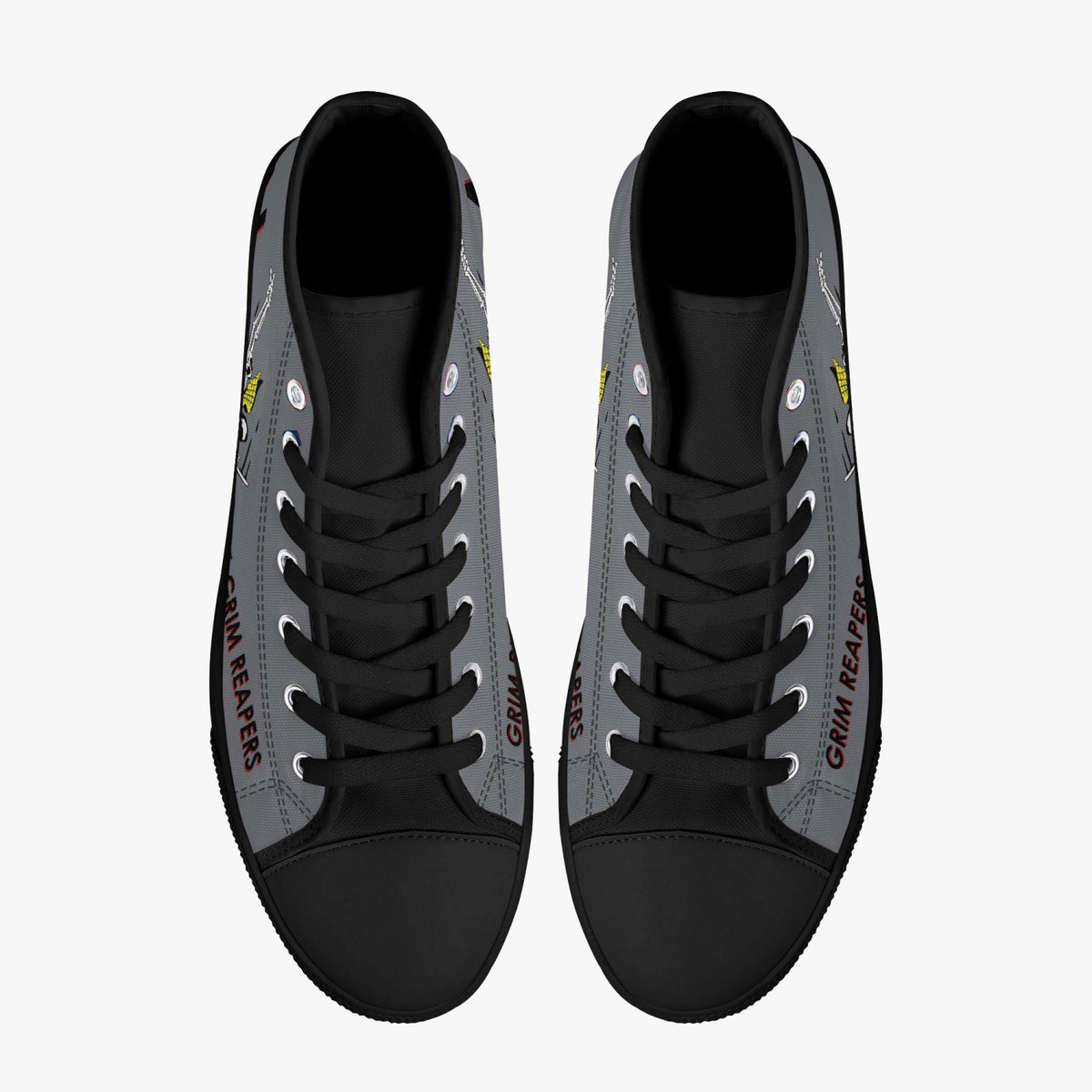 VFA-101 "Grim Reapers" High Top Canvas Shoes - I Love a Hangar